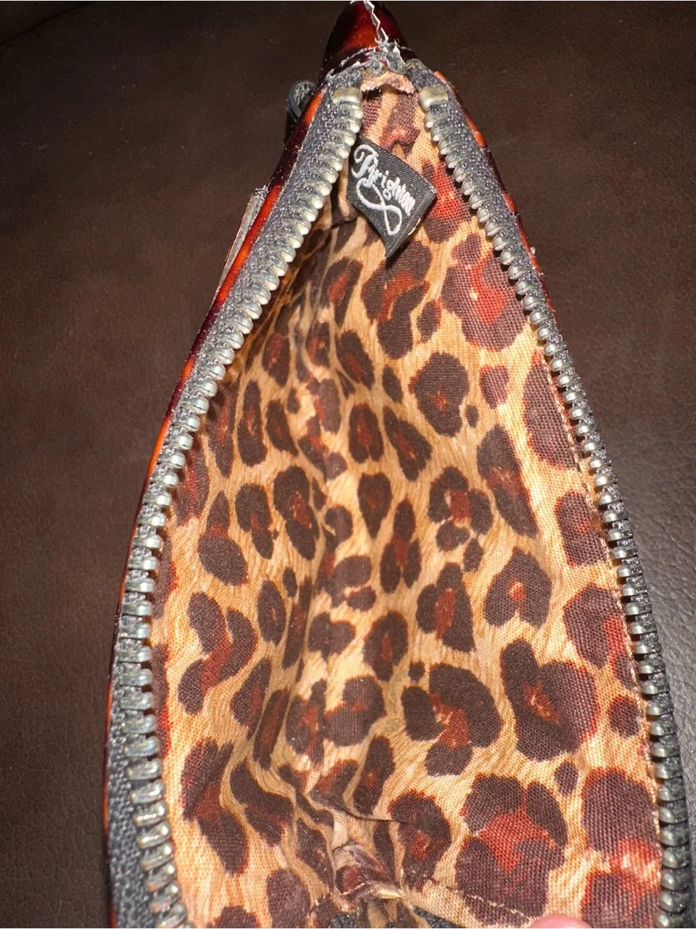 Brighton Twister ID/Key Wallet Tortoises Patent